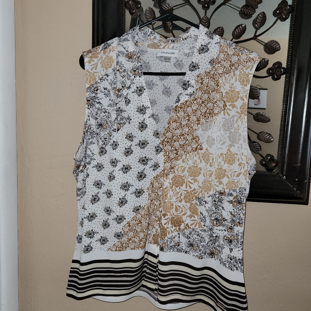 Calvin Klein blouse 2 for $12